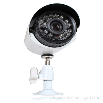 1/3" Colored CMOS Sensor 800TVL CCTV Mini Bullet Camera with 10m IR Distance
